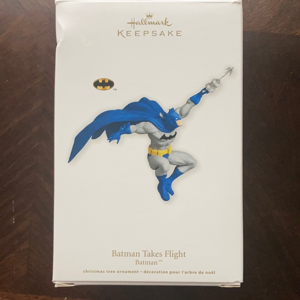 2011 hallmark keepsake Batman ornament.
